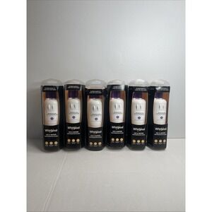 Lot 6 Filters for Whirlpool Fridge - Model WHR1RXD1 - Genuine / Factory Sealed